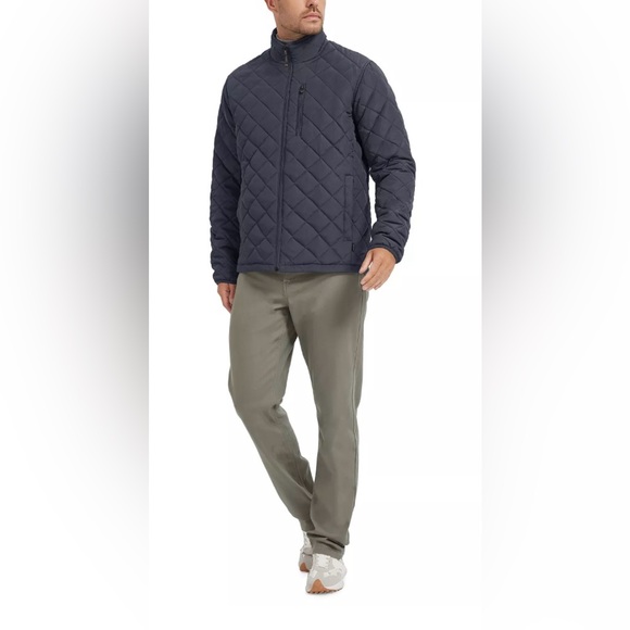 🔥Hawke & Co. Blue Diamond Quilted Puffer Jacket Coat🔥 - Picture 3 of 16